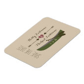 Magnet Flexible Canot + Flèches Avec Coeur Économisez La Date Magn (Côté Gauche)