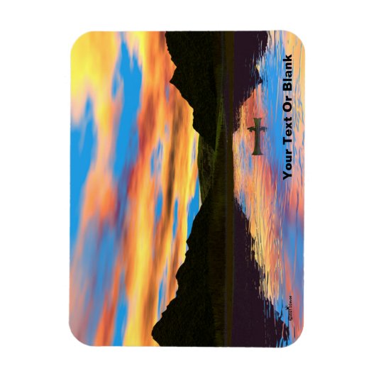 Magnet Flexible Canot Sur Sunset Lake (Vertical)