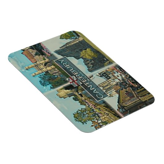 Magnet Flexible Canterbury - Angleterre - Europe - (Côté Droit)