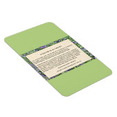 Magnet Flexible canvas "Forever is my heart" (Côté Droit)