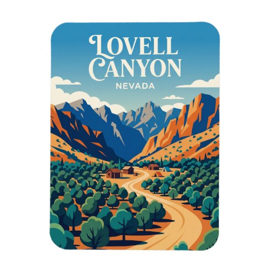 Magnet Flexible Canyon Lovell États-Unis (Vertical)