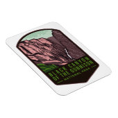 Magnet Flexible Canyon Noir Du Parc National De Gunnison (Côté Droit)