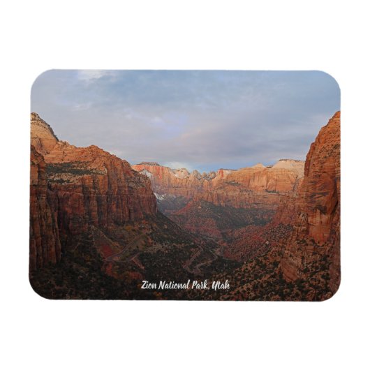 Magnet Flexible Canyon surplombe le Parc national de Sion, Utah (Horizontal)