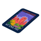 Magnet Flexible Canyonlands National Park Utah en état de détresse (Côté Gauche)