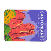 Magnet Flexible Canyonlands National Park Utah Vintage (Horizontal)