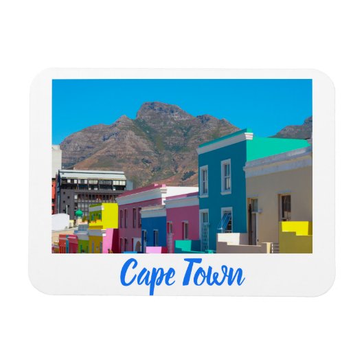 Magnet Flexible Cap Bo-Kaap Ville Afrique du Sud (Horizontal)