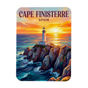 Magnet Flexible Cap Finisterre Espagne