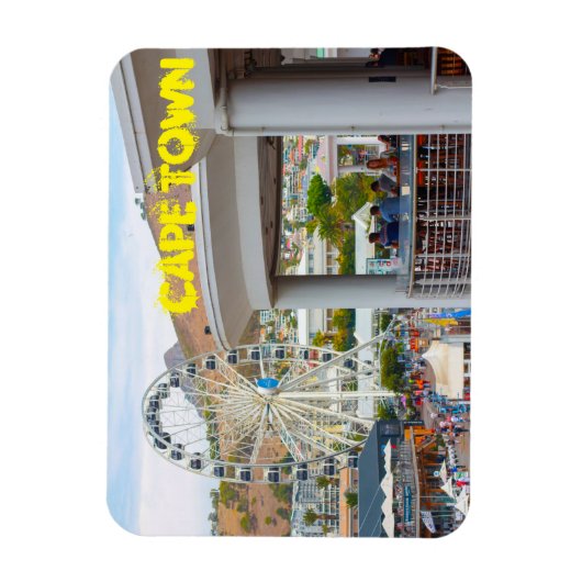 Magnet Flexible Cap Table Mountain Waterfront Cityscape (Vertical)