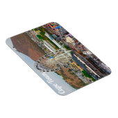 Magnet Flexible Cap Table Mountain Waterfront Cityscape (Côté Droit)