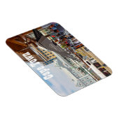 Magnet Flexible Cap Table Mountain Waterfront Cityscape (Côté Droit)