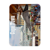 Magnet Flexible Cap Table Mountain Waterfront Cityscape (Vertical)