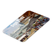 Magnet Flexible Cap Table Mountain Waterfront Cityscape (Côté Gauche)