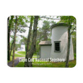 Magnet Flexible Cape Cod, Aimant Des Phare Trois Soeurs (Horizontal)