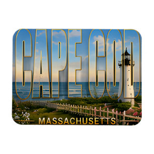 Magnet Flexible Cape Cod Massachusetts Phare Voyage Côtier