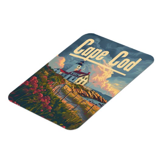 Magnet Flexible Cape Cod Vintage (Côté Gauche)
