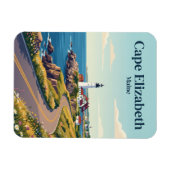 Magnet Flexible Cape Elizabeth États-Unis (Horizontal)