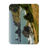 Magnet Flexible Cape Ferrelo, Vue, Océan, Stacks de mer, Anse (Vertical)