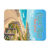 Magnet Flexible Cape May New Jersey (Horizontal)