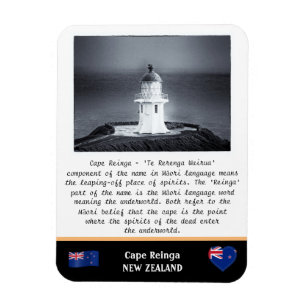 Magnet Flexible Cape Reinga & Lighthouse - Maori / Nouvelle-Zéland