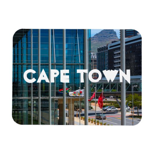 Magnet Flexible Cape Town Cityscape Architecture Afrique du Sud (Horizontal)