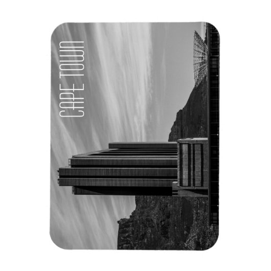 Magnet Flexible Cape Town Cityscape Table Mountain Afrique du Sud (Vertical)