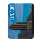 Magnet Flexible Cape Town Cityscape Table Mountain Afrique du Sud (Vertical)