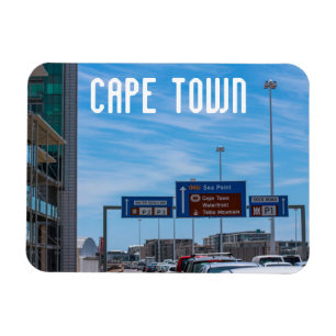 Magnet Flexible Cape Town Cityscape Traffic Street Afrique du Sud