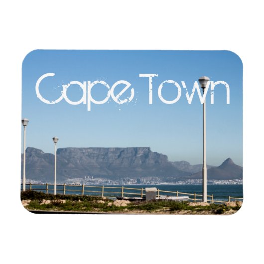 Magnet Flexible Cape Town Table Mountain ZA Afrique du Sud (Horizontal)