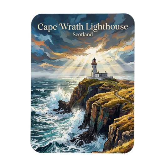 Magnet Flexible Cape Wrath Écosse (Vertical)