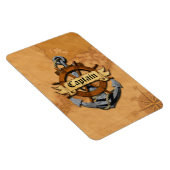 Magnet Flexible Capitaine Ancre Et Roue (Côté Droit)