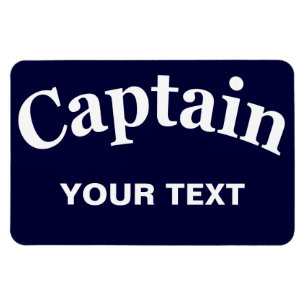 MAGNET FLEXIBLE CAPITAINE FAIT SUR COMMANDE