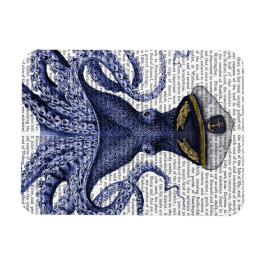 Magnet Flexible Capitaine Octopus (Horizontal)
