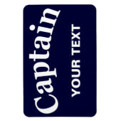 MAGNET FLEXIBLE CAPITAINE PERSONNALISÉE (Vertical)