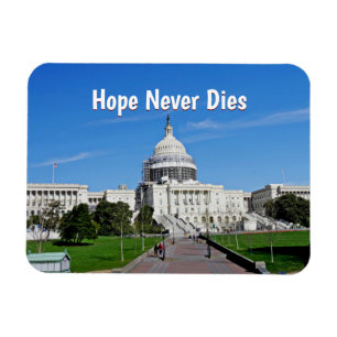 Magnet Flexible Capitol Hope ne meurt jamais d'aimant