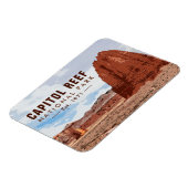 Magnet Flexible Capitol Reef National Park Cathedral Valley Loop (Côté Gauche)