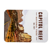 Magnet Flexible Capitol Reef National Park Cathedral Valley Loop (Horizontal)