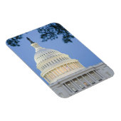 Magnet Flexible Capitole américain à la tombée de la nuit, Washing (Côté Droit)