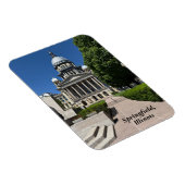 Magnet Flexible Capitole de l'État de l'Illinois à Springfield (Côté Droit)
