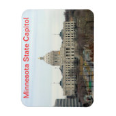Magnet Flexible Capitole de l'État du Minnesota (Vertical)