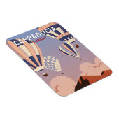 Magnet Flexible Cappadocia Turquie Retro Voyage Art Vintage (Côté Droit)