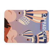 Magnet Flexible Cappadocia Turquie Retro Voyage Art Vintage (Horizontal)