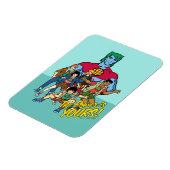 Magnet Flexible Captain Planet Group Graphic - La Puissance Est À  (Côté Gauche)
