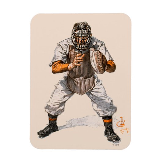 Magnet Flexible Capteur de baseball (Vertical)