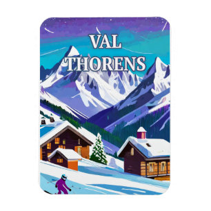Magnet Flexible Capturez la Magie de Val Thorens