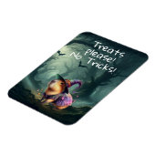 Magnet Flexible Capybara d'Halloween mignonne et cuisinée (Côté Gauche)