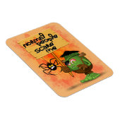 Magnet Flexible Caractère Frankenstein de 'Normal People Scare Me' (Côté Droit)