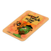 Magnet Flexible Caractère Frankenstein de 'Normal People Scare Me' (Côté Gauche)