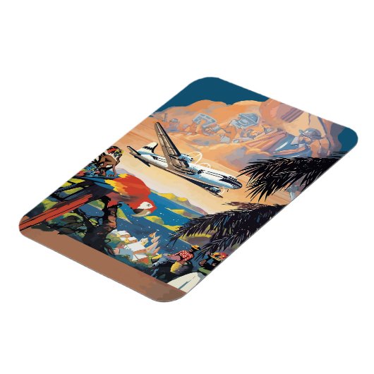 Magnet Flexible Caraïbes (Côté Gauche)