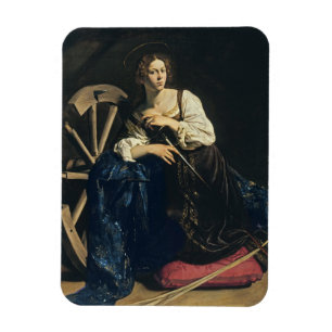 Magnet Flexible Caravaggio - Sainte Catherine D'Alexandrie