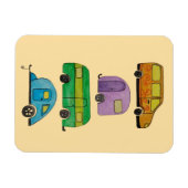 Magnet Flexible Caravanes de camping (Horizontal)